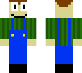 man with overalls.