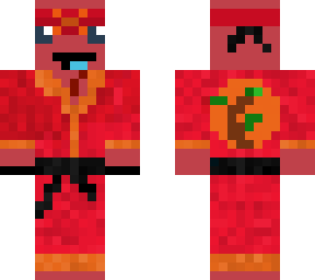 miagi do karate derp salmon skin (red virsion)