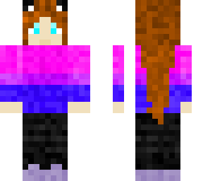 normal girl with a shirt bi