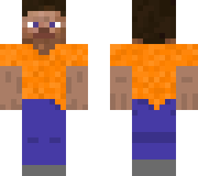 orange shirt steve