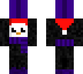 penguin holding present