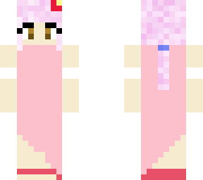 pink and red (themed) girl