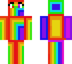 rainbow girl