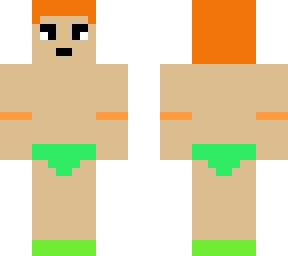 the guy with the orange hair