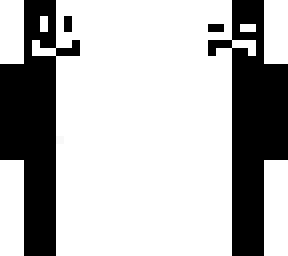 black and white split