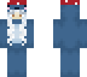 blue frog onesie