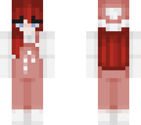 christmas skin red hair