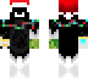 christmas skin yellow scarf chicken