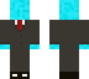 cyan concrete man