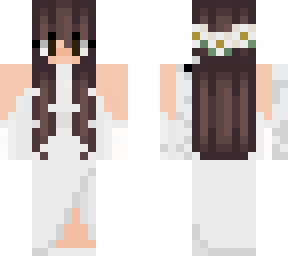 girl in wedding dress