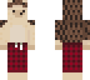 hedgehog with pants