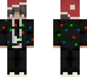 me in a cool suit but it’s christmas