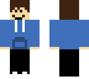 quackity inspired mc skin