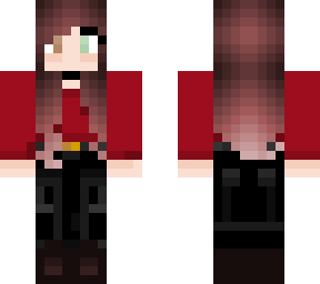 red outfit