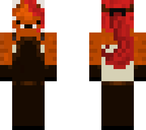 red panda girl