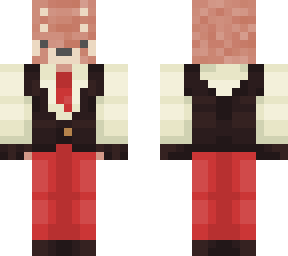 red panda waiter