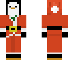 santa penguin