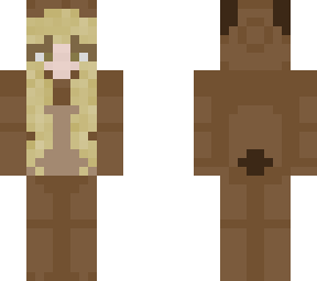 ~+=blonde hair girl in bear suit=+~