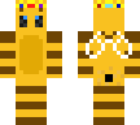 a bee (i tried) (with crown)