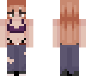 baggy pants y2k girl