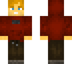 blond guy with hoodie