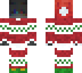 christmas glitched boy