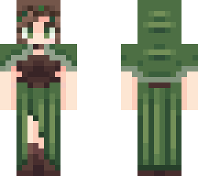 hooded elven lady