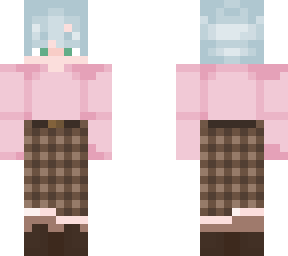 pink sweater :)