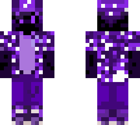 purple mushroom man