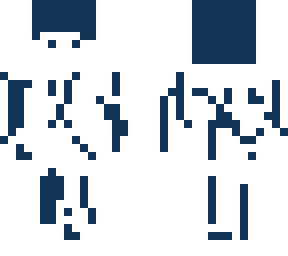 a skin that is made out of paper covered with a little bit of ink