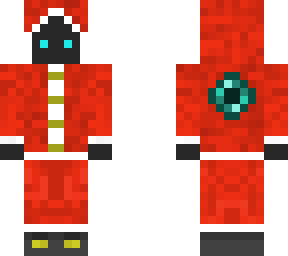 blue eyes enderman christmas