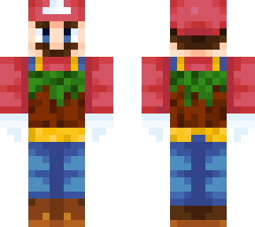if mario sponsored minecraft
