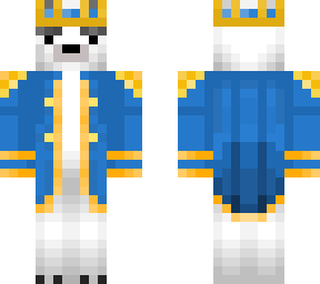 king polar bear (blue)