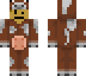 venson in a cow onesie