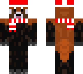 christmas red panda