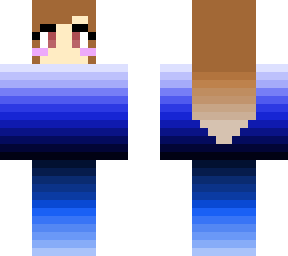 girl in a blue onesie