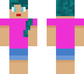 girl with pink shirt