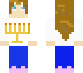 hannukah pajamas girl