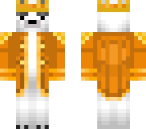 king polar bear (orange)