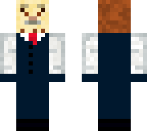 llama in suit