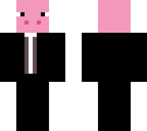 pig in a suit