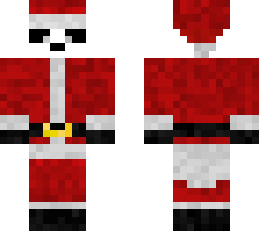 santa claus panda