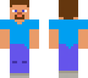 the steve from the minecraft thumbnail