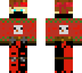 xmas jumper of skin