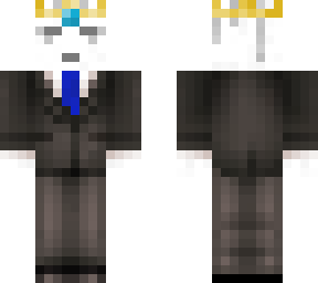 blue ghast with suit