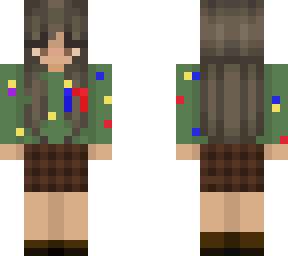 christmas tree girl