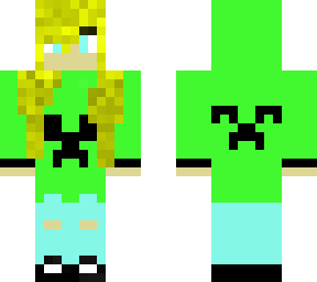 girl in creeper hoodie
