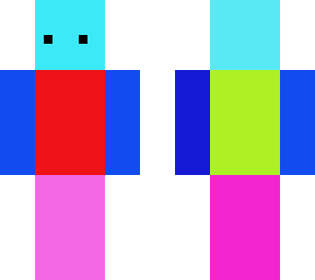 multi colour skin