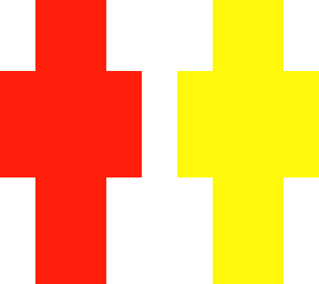 red yelow