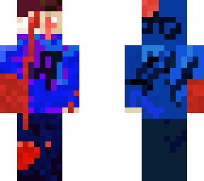 the blue hacker injured